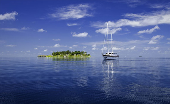 Luxuriös Flittern auf Kandolhu